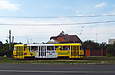 Tatra-T3SUCS #309 27-го маршрута на улице Академика Павлова в районе Сабуровой Дачи