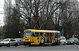 Tatra-T3SUCS #309 6-го маршрута на улице Академика Павлова перед поворотом на Московский проспект