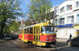 Tatra-T3SU #310 12-го маршрута на улице Пушкинской