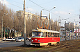 Tatra-T3SU #310 20-го маршрута на улице Клочковской возле конечной станции "Улица Новгородская"