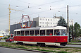Tatra-T3SUCS #310 6-го маршрута на Московском проспекте в районе перекрестка со Спортивным переулком