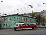 Tatra-T3SUCS #310 6-го маршрута на улице Полтавский шлях возле улицы Конева