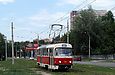 Tatra-T3SUCS #310 20-го маршрута на улице Клочковской в районе улицы Павловской