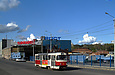 Tatra-T3SUCS #310 20-го маршрута в Рогатинском проезде в районе Ивановского переулка