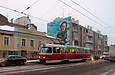 Tatra-T3SUCS #311 6-го маршрута на Московском проспекте возле площади Героев Небесной Сотни