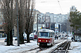 Tatra-T3SUСS #311 27-го маршрута на улице Академика Павлова в районе Семиградского переулка