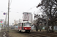 Tatra-T3SUСS #311 27-го маршрута на улице Академика Павлова возле улицы Пешкова