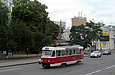 Tatra-T3SUCS #311 6-го маршрута на Московском проспекте напротив площади Героев Небесной сотни