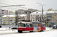 Tatra-T3SUCS #311 27-го маршрута на улице Плехановской возле улицы Державинской