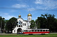 Tatra-T3SUCS #311 27-го маршрута на Московском проспекте между перекрестками с улицами Морозова и Кошкина