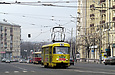 Tatra-T3SU #312 6-го маршрута на Павловской площади перед поворотом на площадь Конституции