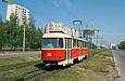 Tatra-T3SU #315 20-го маршрута на проспекте Победы недалеко от проспекта Людвига Свободы