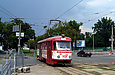 Tatra-T3SU #315 маршрута 27-Б на площади Восстания возле улицы Броненосца "Потемкин"