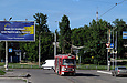 Tatra-T3SU #315 20-го маршрута в Рогатинском проезде возле улицы Клочковской