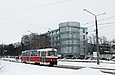 Tatra-T3SUCS #315 27-го маршрута на улице Академика Павлова