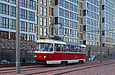 Tatra-T3SUCS #315 12-го маршрута на улице Клочковской возле перекрестка с улицей Ивановской