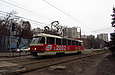 Tatra-T3SUCS #315 20-го маршрута на улице Клочковской в районе Сосновой Горки