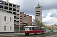 Tatra-T3SUCS #315 12-го маршрута на улице Котляра в районе улицы Чеботарской