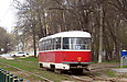 Tatra-T3SUCS #315 12-го маршрута на улице Сумской возле парка им. Горького