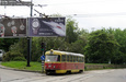Tatra-T3SU #317 12-го маршрута на Пролетарской площади