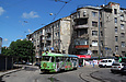 Tatra-T3SU #317 12-го маршрута на перекрестке улицы Маяковского и улицы Тринклера