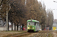 Tatra-T3SU #317 20-го маршрута на улице Клочковской возле перекрестка с улицей Отакара Яроша