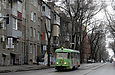 Tatra-T3SU #317 12-го маршрута на улице Тринклера возле улицы Культуры