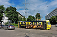 Tatra-T3SU #317 8-го маршрута на улице Кошкина перед поворотом на Улицу Плехановскую