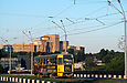 Tatra-T3SU #317 20-го маршрута следует по Новоивановскому мосту