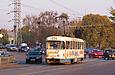 Tatra-T3SU #318 6-го маршрута на Московском проспекте в районе Харьковской набережной