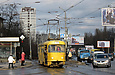 Tatra-T3SU #334 20-го маршрута на улице Клочковской перед спуском Пассионарии