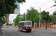 Tatra-T3SUCS #337 20-го маршрута на улице Евгения Котляра в районе улицы Чеботарской
