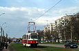 Tatra-T3SUCS #337 8-го маршрута на проспекте Героев Сталинграда в районе площади Шуберта