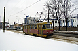 Tatra-T3SU #371 15-го маршрута на улице Шевченко возле фармацевтической фабрики "Здоровье"