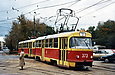 Tatra-T3SU #373-374 2-го маршрута на Пролетарской площади