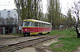 Tatra-T3SU #391 маршрута 16-А на проспекте Тракторостроителей возле конечной станции "Льва Толстого"