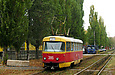 Tatra-T3SU #395 20-го маршрута на улице Клочковской напротив улицы Тобольской