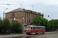 Tatra-T3SU #395 20-го маршрута на улице Котлова  возле улицы Красноармейской