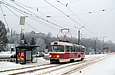 Tatra-T3M #395 20-го маршрута на улице Клочковской возле перекрестка с улицей Павловской