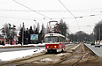 Tatra-T3M #395 27-го маршрута на Московском проспекте возле Спортивного переулка