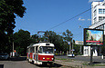 Tatra-T3M #395 12-го маршрута на проспекте Независимости возле остановки "Госпром"