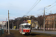 Tatra-T3M #395 20-го маршрута на улице Клочковской в районе улицы Близнюковской