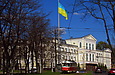 Tatra-T3M #395 12-го маршрута на проспекте Независимости возле перекрестка с улицей Литературной