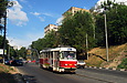 Tatra-T3M #395 12-го маршрута на Клочковском спуске
