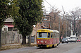 Tatra-T3SU #401 27-го маршрута на улице 1-й Конной армии в районе улицы Киевской