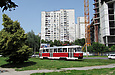 Tatra-T3SUCS #401 20-го маршрута на улице Клочковской возле перекрестка с улицей Павловской