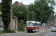 Tatra-T3SUCS/T3SU #401-402 3-го маршрута на улице Гольдберговской в районе улицы Миргородской
