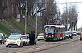 Tatra-T3SUCS/T3SU #401-402 3-го маршрута на улице Полтавский Шлях