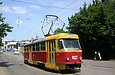 Tatra-T3SU #402 20-го маршрута в Рогатинском проезде возле Ивановского переулка