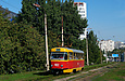 Tatra-T3SU #402 20-го маршрута на улице Клочковской возле Дергачевского переулка